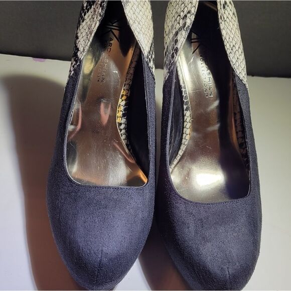 KARDASHIAN KOLLECTION HIGH HEEL SUEDE LEATHER PUMP SHOES - Picture 3 of 16